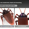 Hot Toy Infrared Remote Control Electric Cockroach Simulation Induction Cockroach Puzzle Trick Boy Toy Simulation Prank Joke 6