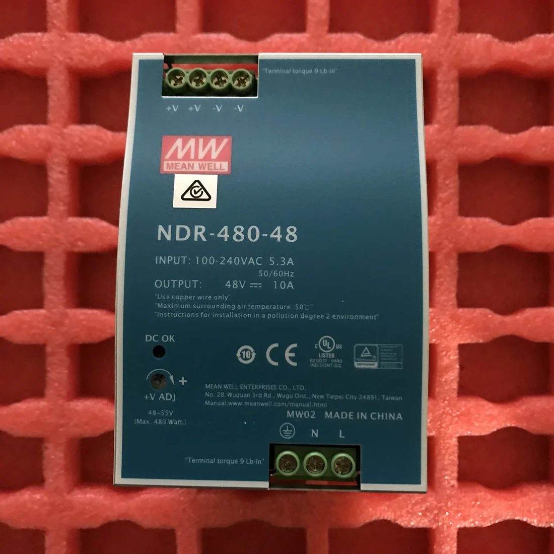 Why Choose the Mean Well NDR-480 for Your 24V and 48V Industrial  Applications?