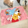 W-Winnie The Pooh Floor Mat Graphic Printed Flannel Doormats For Bathroom Kitchen Entrance Carpet Home Decor 2