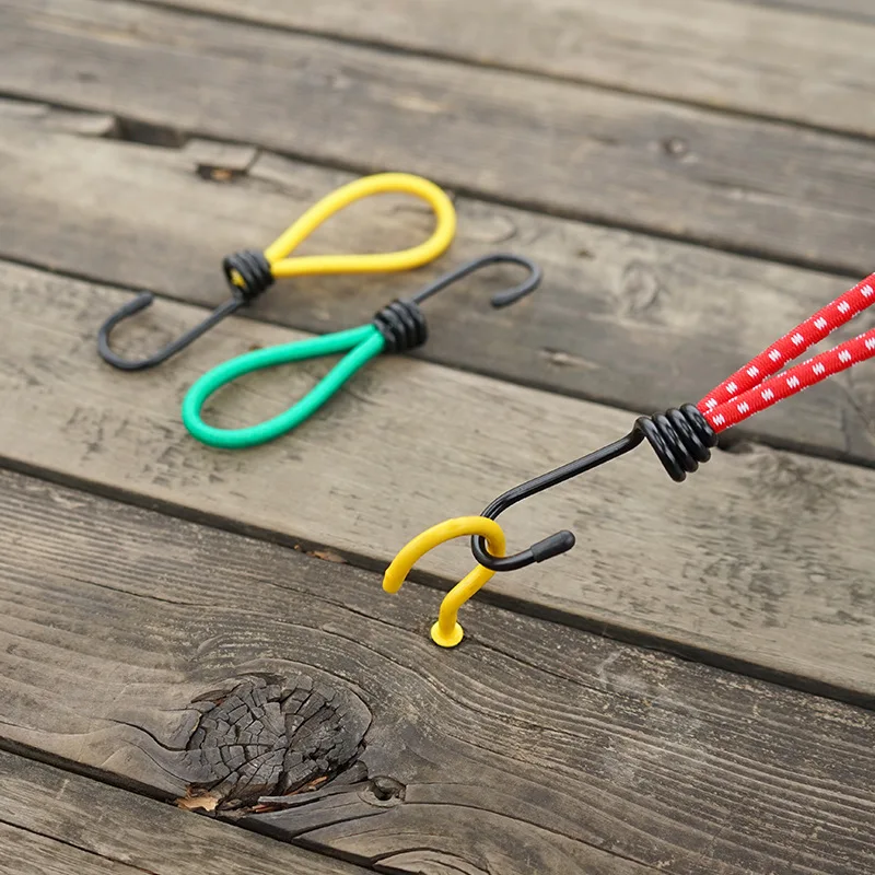 15 سنتيمتر خيمة مطاطا حبل هوك التخييم اكسسوارات تمتد الحبل التعادل أسفل الأشرطة للخارجية