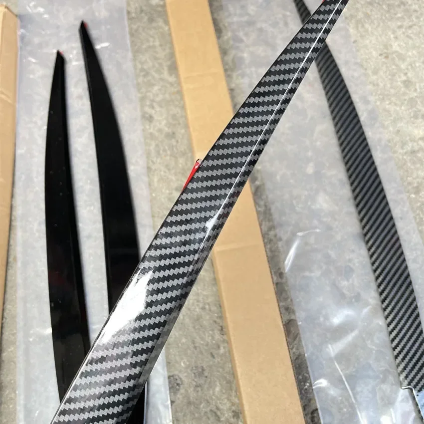 Adesivi Sopracciglio Fari Per Golf 7 MK7/MK7.5 2013-2019 - Decorazioni Interni Auto In ABS Nero - Foto 8