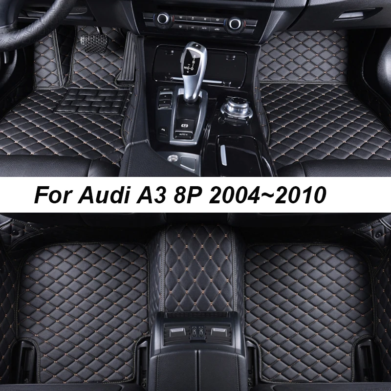 Tapis de sol de voiture pour Audi A3 Sportback 2018 2017 2016 2015 2014  2013 2012, accessoire de décoration imperméable - AliExpress