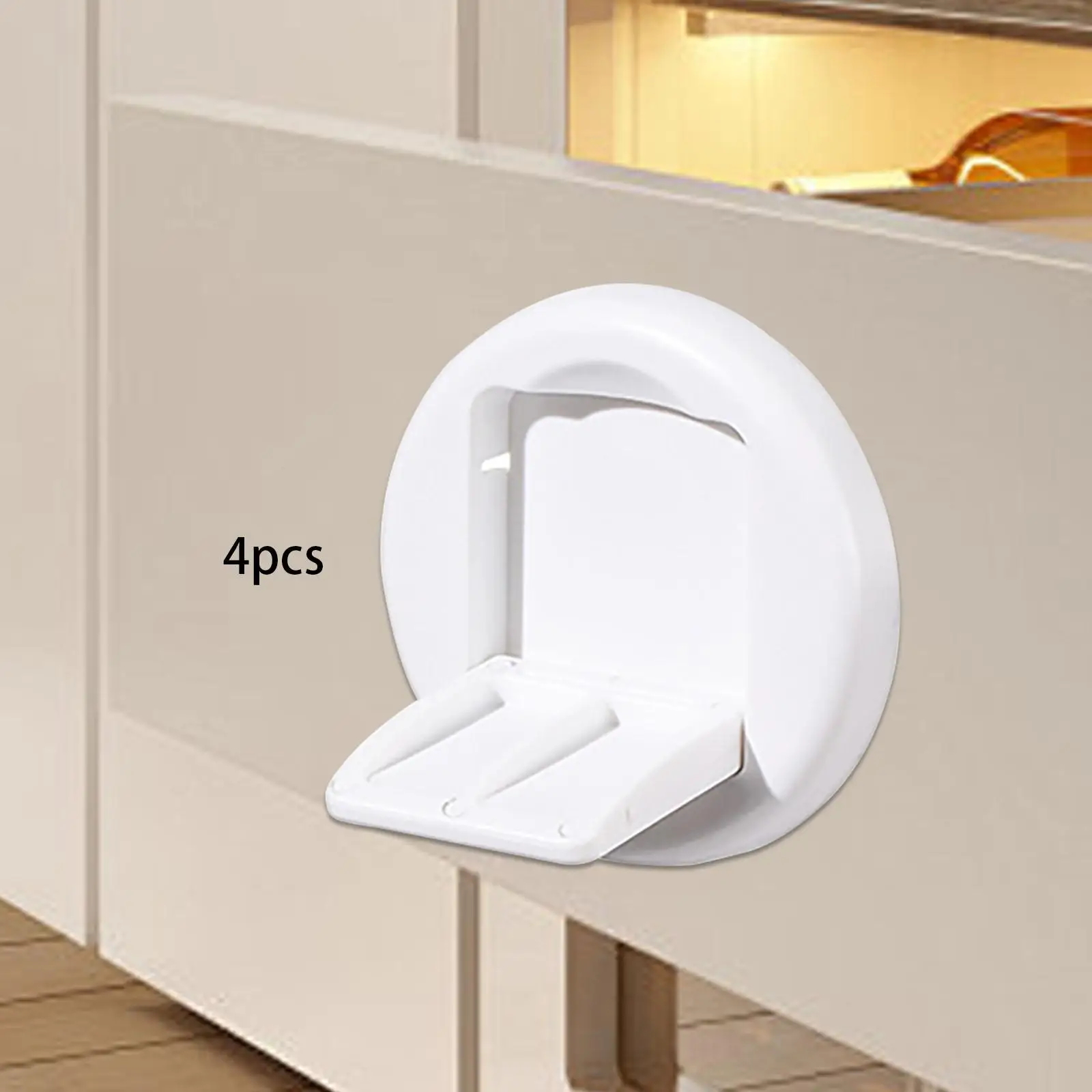 Description Picture 2 of itemSliding Door Window Locks Pull Handle 4x Security Latch Sliding Patio Door Lock Slide Stopper for Toilet Lid Men Babies Kids