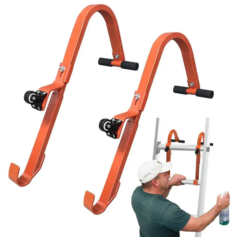 Roof Ladder Steel Roof Ridge Ladder Hook For Wall 2 Pcs Ladder