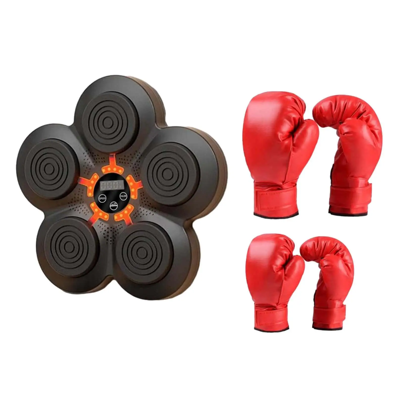 Music Boxing Training Machine Home Easy to Install Music Boxing Wall Target