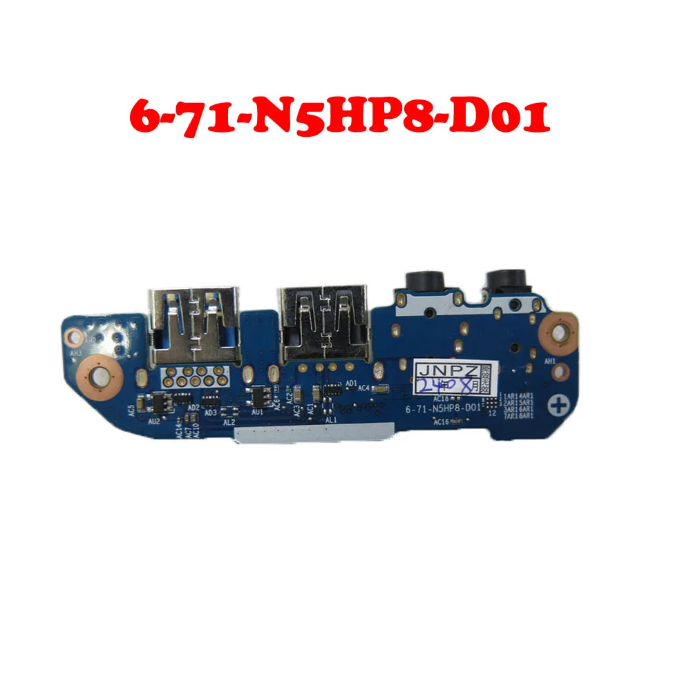 Laptop Audio Board USB Board For 6-71-NH5P8-D02 6-71-N5HP8-D01