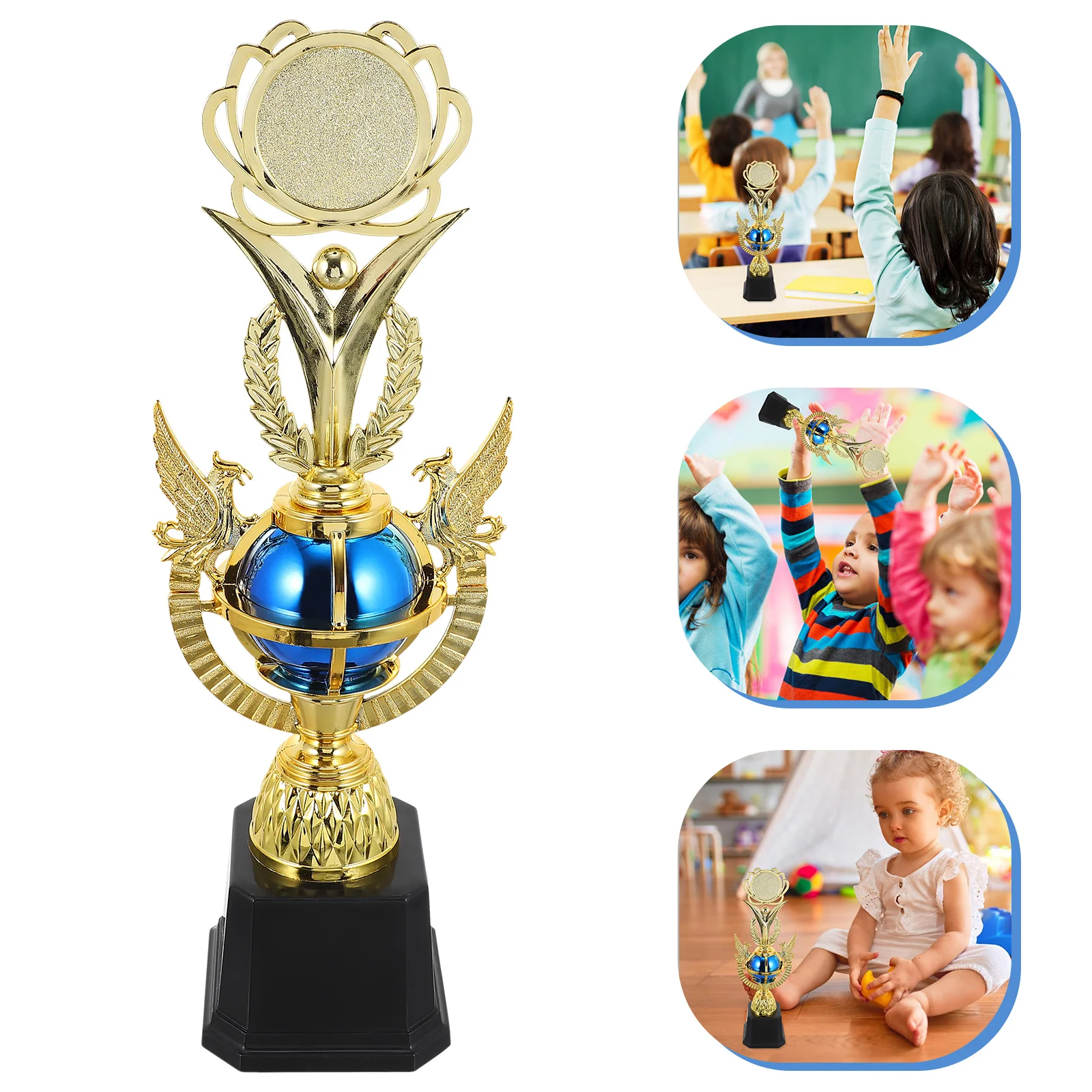 

Vivid Reward Prizes Plastic Award Kids Golden Mini Football Useful Prize Cup Models For Kids