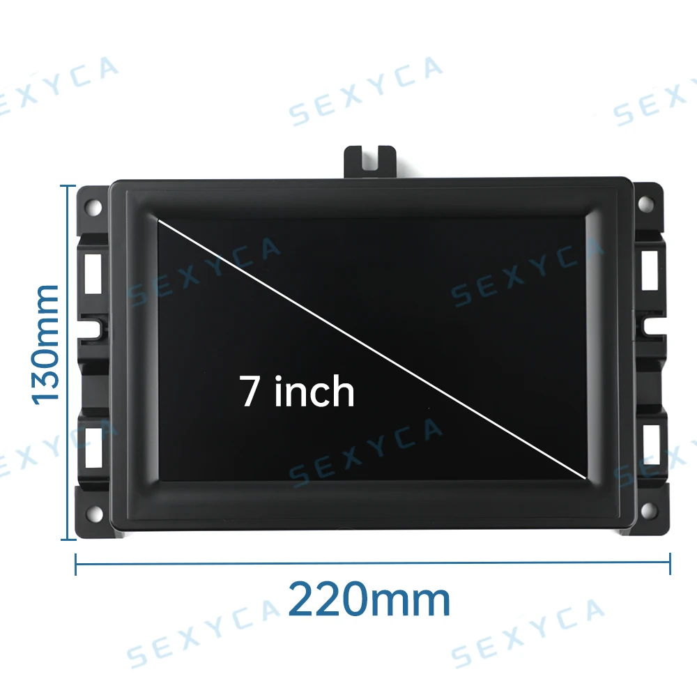 7 inch Touch Screen Display Radio Navigation For JEEP Compass TDO-WXGA0700K00033-V2 TDO-WXGA0700K00057-V1 Parts