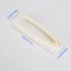 Straight-Head Plastic Tweezers Cosmetic Tweezers First-Aid Kit Tweezers Medical Tools Tweezers Wholesale Large White Clip 6