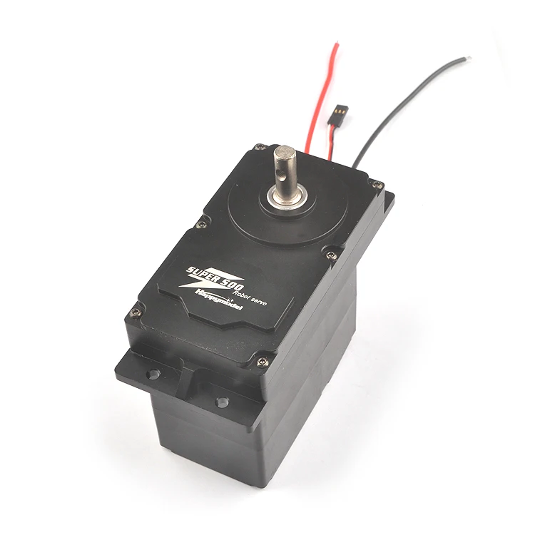 

SUPER300 SUPER500 High Torque Steel Gear Metal Waterproof Robot Servo 300KG 500KG 12V-24V DC for RC Airplane Robot DIY Parts