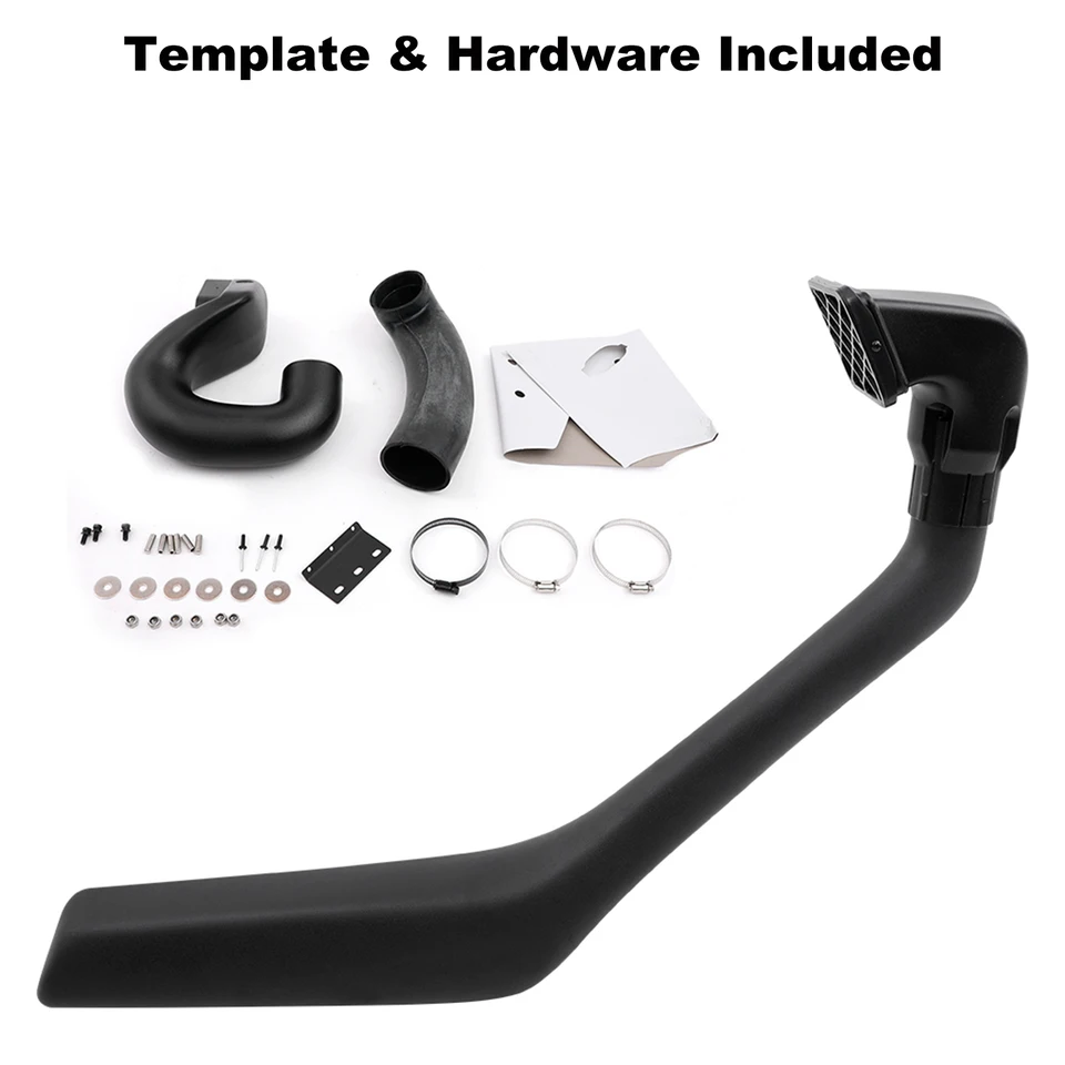 Snorkel Rialzato In Polietilene Per Nissan Navara D22 E Terrano II (2001-2006, 2.5/3.0 Diesel) | Kit Presa D'aria Off-road - 3