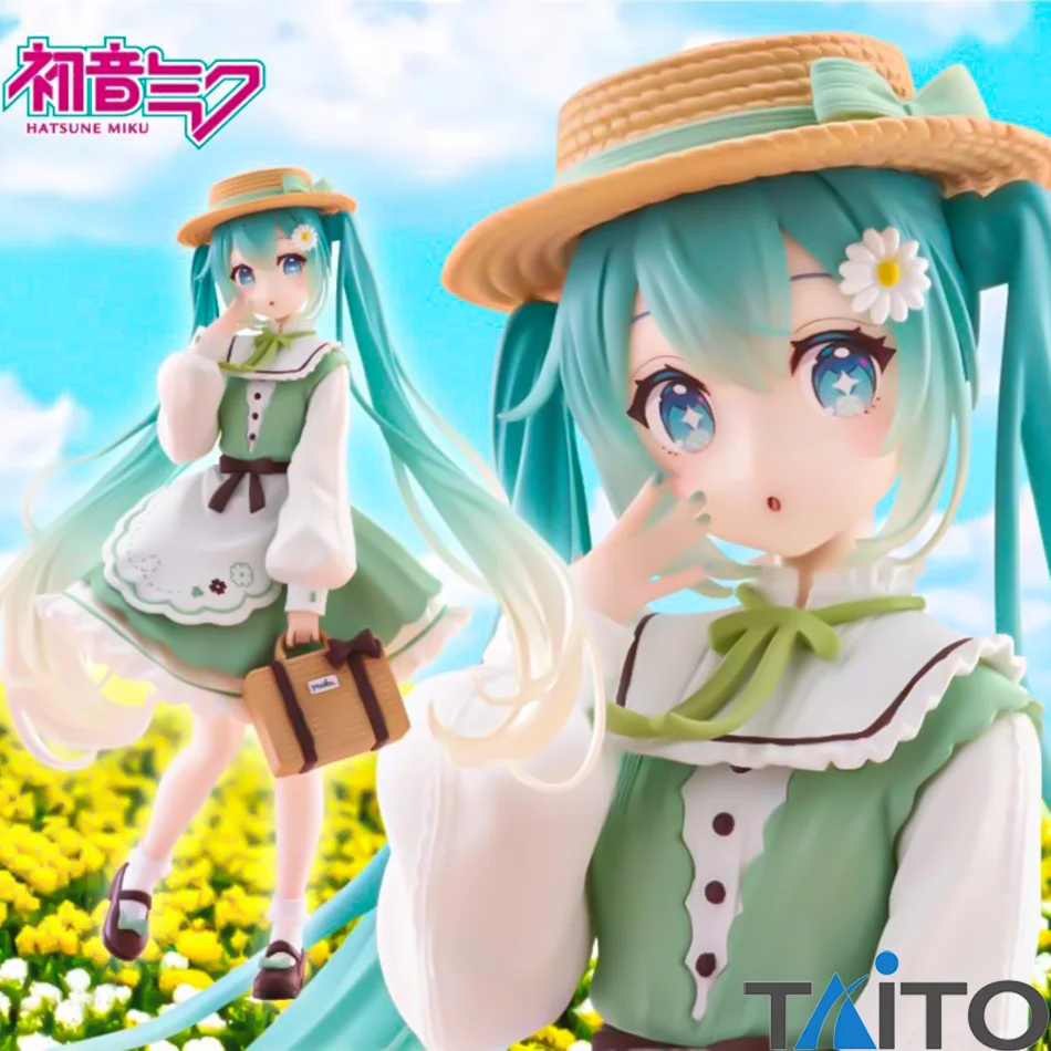 Hatsune Miku Cute Anime Figurine - 18cm Collectible Toy Gift