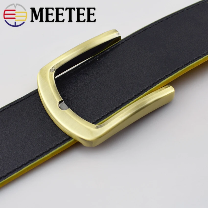 Horseshoe Buckle Black 35 Mm Leather Belt - Luxury Belts – ® MA - Foto 4