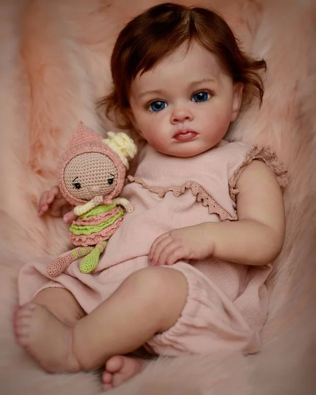 Poupée-Reborn-faite-à-la-main-fille