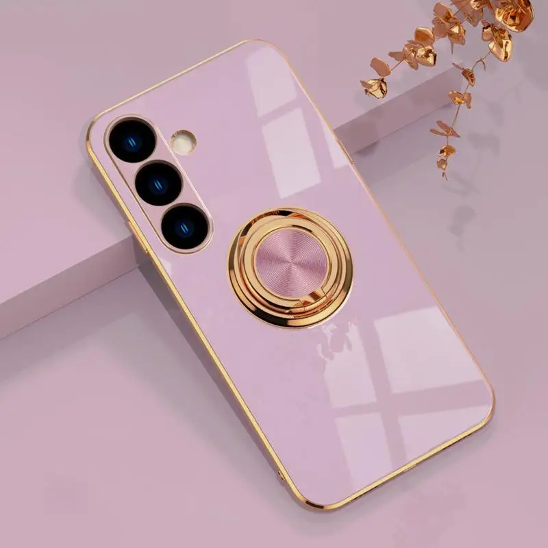 Versatile Magnetic Ring Holder Shockproof Silicone Case