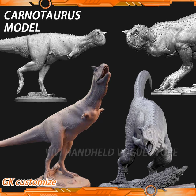 3D Printable Carnotaurus Running / Theropod Dinosaur / Ancient