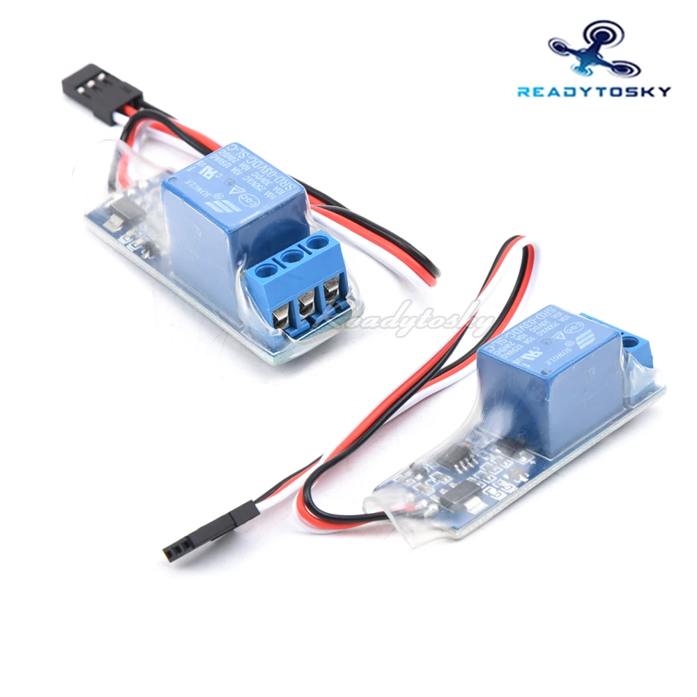 124PCsPWMElectronicRelaySwitchforRCAirplaneDIYModelNavigationLightsController