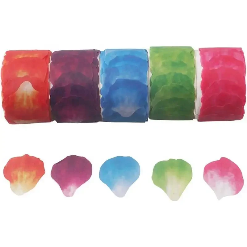 Petal Tape Flowers Sticker Decorative Tape Masking Tapes 400pcs For DIY Arts Crafts Scrapbooking Journals Gift Wrapping Party