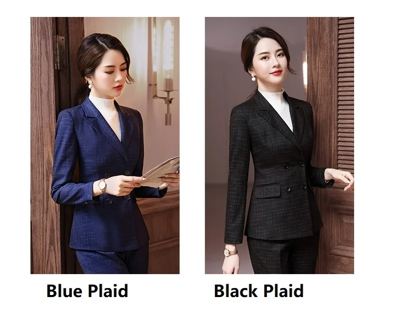 formal ternos de negócios pantsuits feminino trabalho