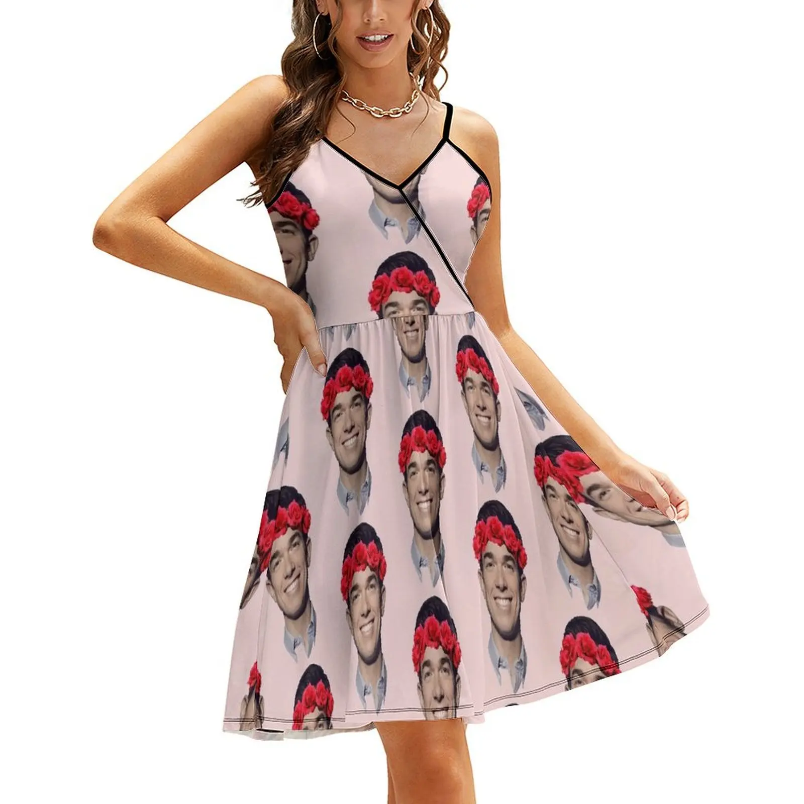 

John Mulaney Flower Crown Sling Dress wedding dresses for woman Party dresses for women prom dress 2024