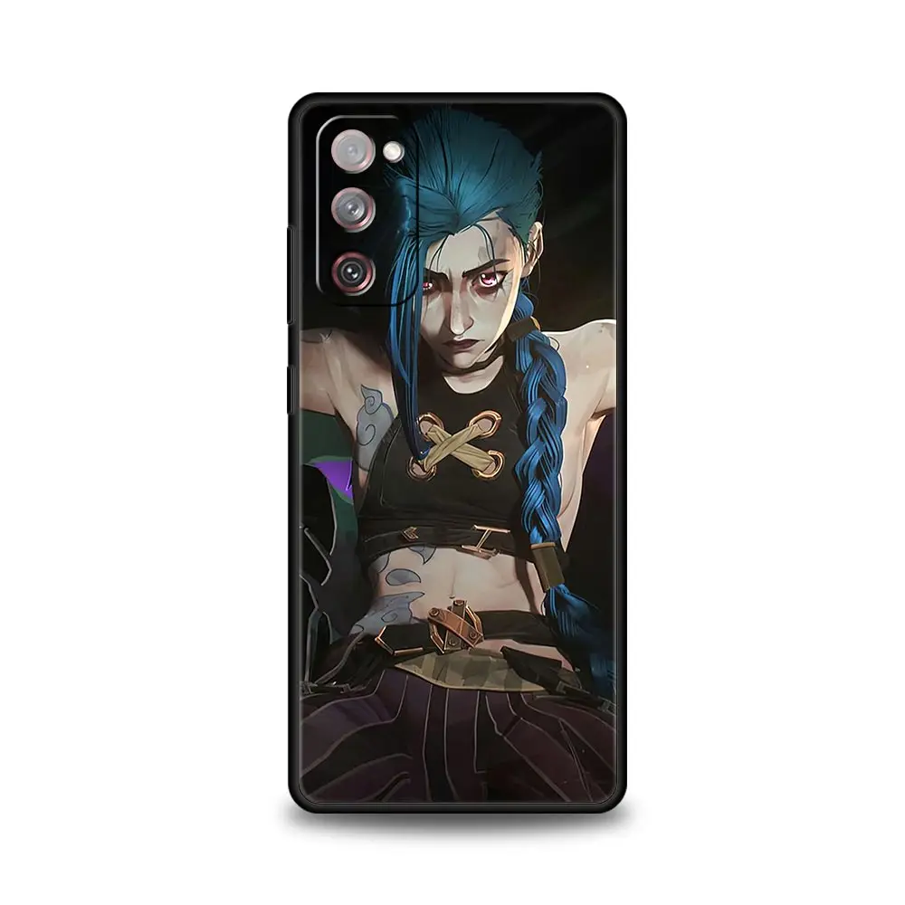 samsung silicone Arcane jinx Phone Case for Samsung Galaxy S21 FE S20 Ultra S10 Plus S9 S10e S8 S7 Edge A51 A12 Cover Silicone Coque best case for samsung Cases For Samsung