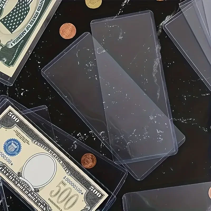 Coin Protection Cases 10 pack waterproof currency cases banknote display protection storage boxes for collectors coin protection cases