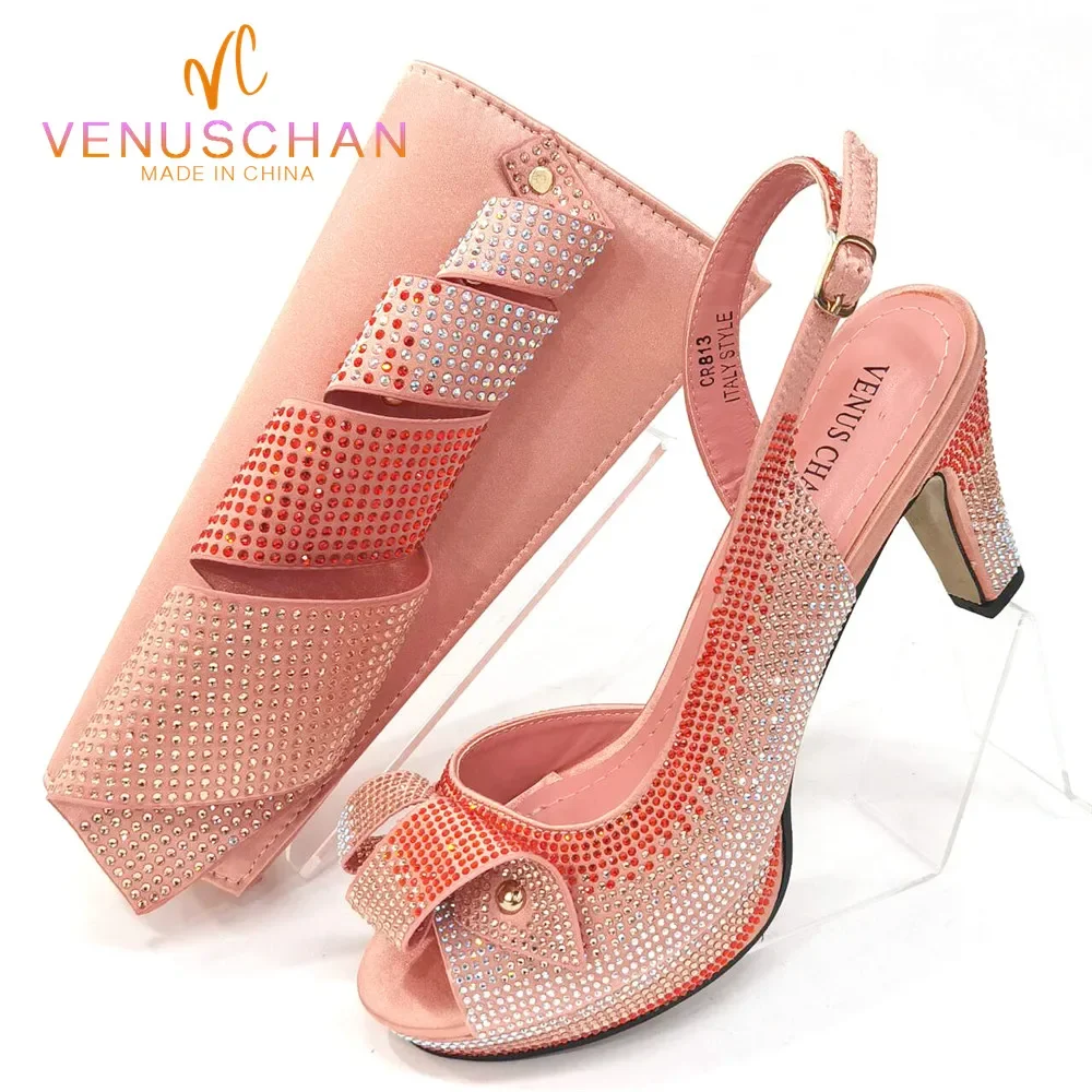High Heels Coral Coloured Shoes Ladies Wedding Party Heel Shoe
