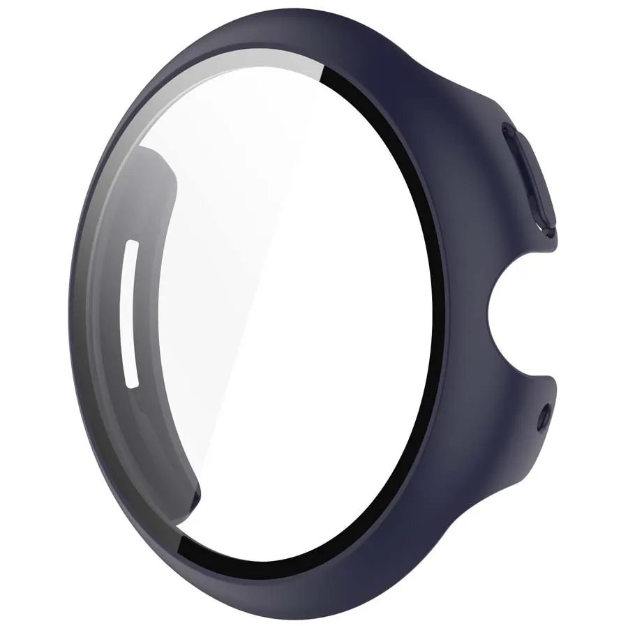 Full-Cover Tempered Glass Protective Case for Google Pixel Watch 3 – 41/45mm Bumper Frame & Screen Protector