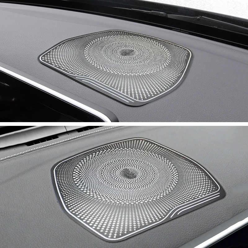 

Car Styling Audio Speaker For Mercedes Benz W205 X253 GLC C Class Dashboard Loudspeaker Cover Stickers Trim Auto Accessories LHD