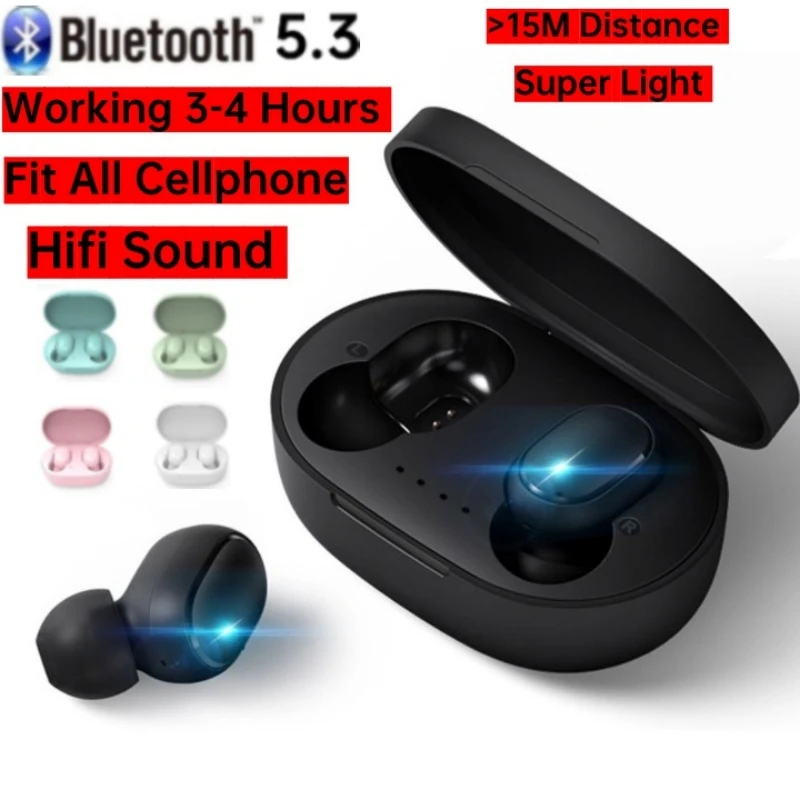 A6S Tws 5.0 Auricolari Bluetooth Wireless Auricolari Sportivi Auricolari Wireless Cuffie Bluetooth Con Microfono Per Smartphone Xiaomihuawei