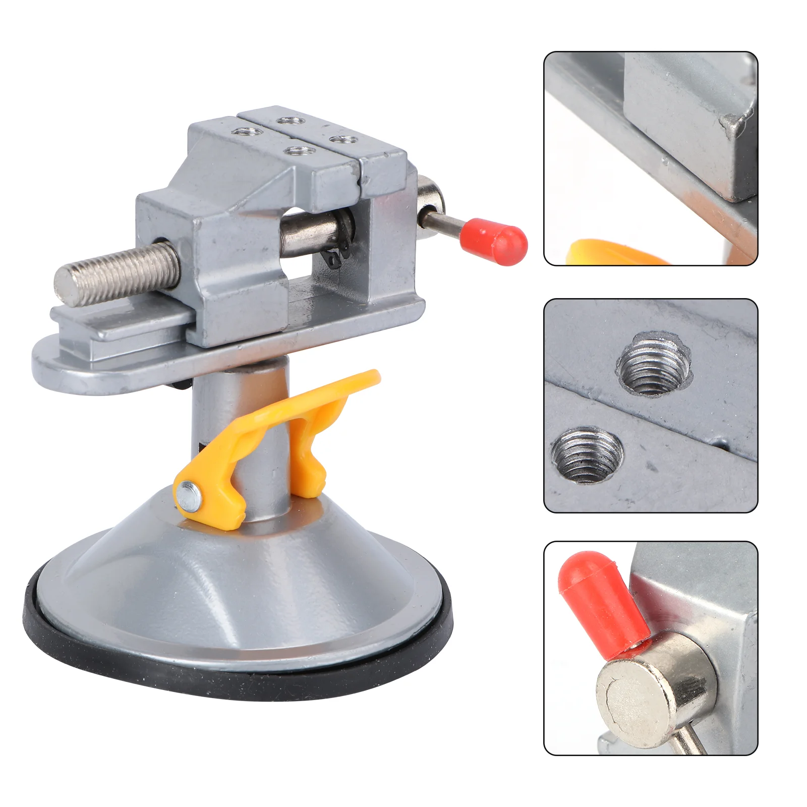 

Suction Cup Carving Vise Miniature Nuclear Carving Tool Degree Rotary Dsesktop Walnut Jig Bed Olive Retaining Clip Vice