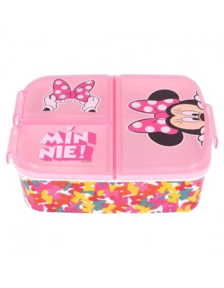 Minnie Mouse Lunch Box with Utensils