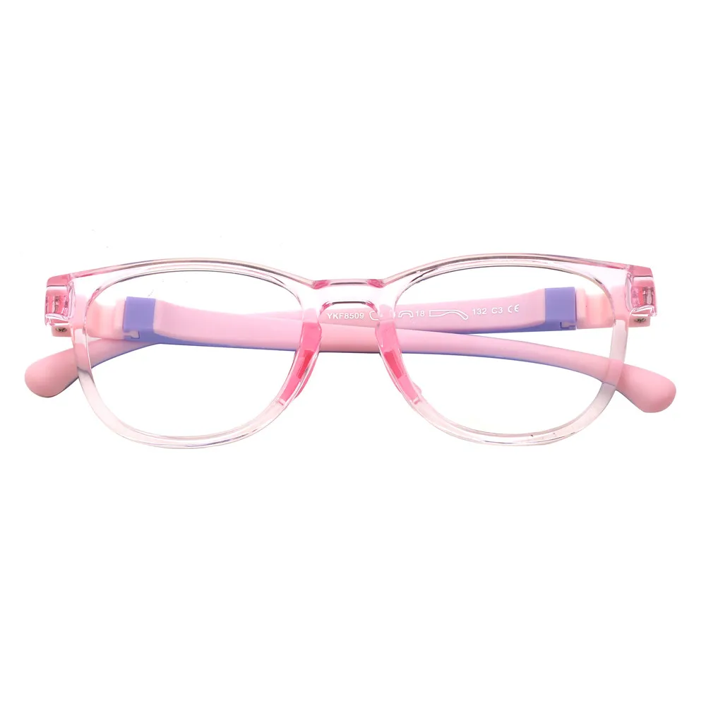 Blue Light Blocking Glasses JM Square Children Anti Blue Light Blocking TR90 Detachable Legs Computer Gmaing