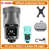 JINBEI H1 LED Camera Speedlite HSS TTL Round Head Flash Light 12W BI LED Photography 2 in 1 Fill Light For Canon Nikon Fuji Sony 1