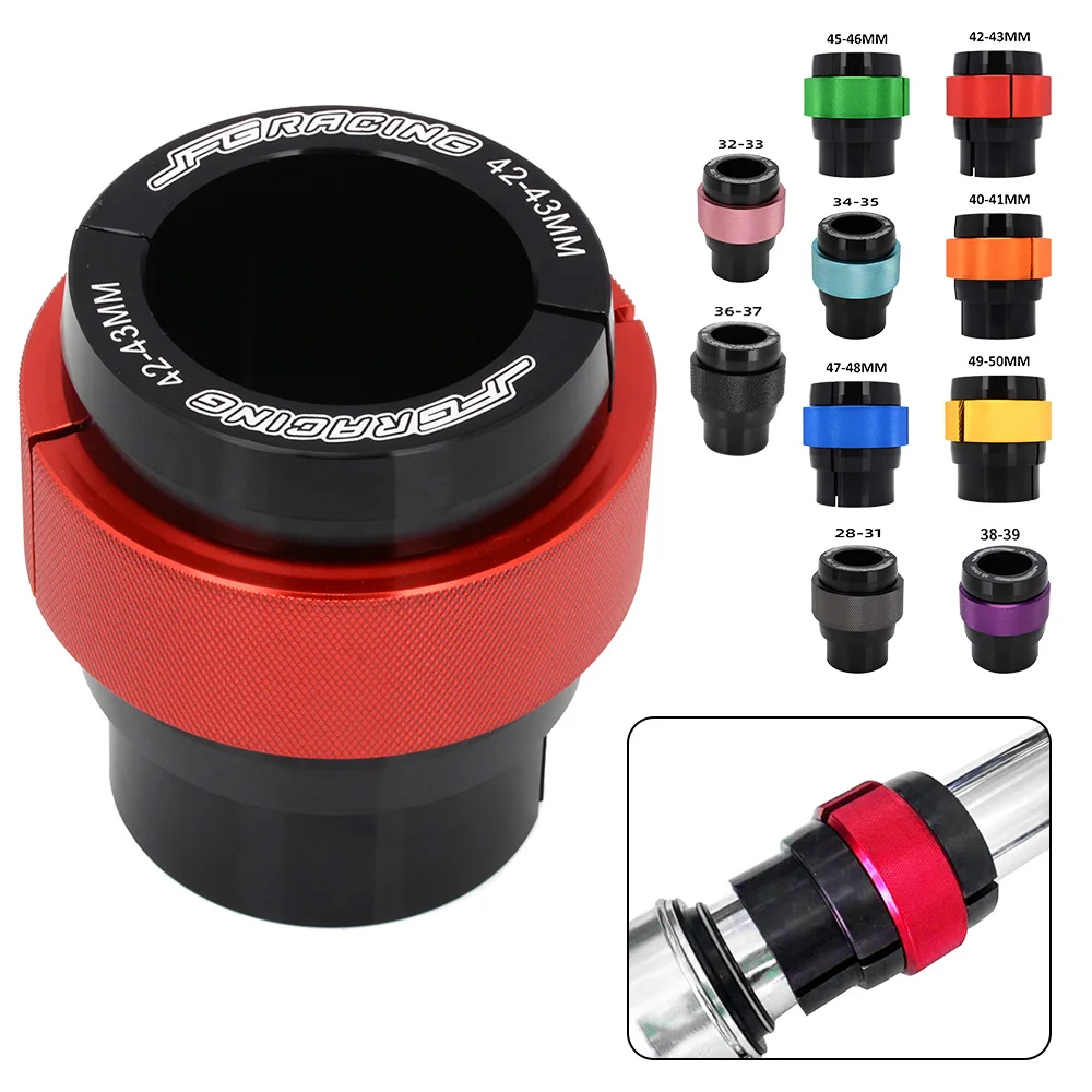 Oil Seal Wrench Motorcycle Universal CNC 28-50MM Front Fork Oil Seal Driver Tool Aluminum For Pit Dirt Bike