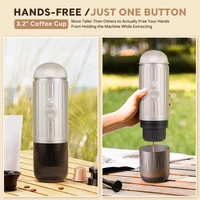 Portable Espresso Coffee Maker Electric Coffee Machine 19Bar Automatic Heating fit nespresso Capsule Pods Ground Coffee 2