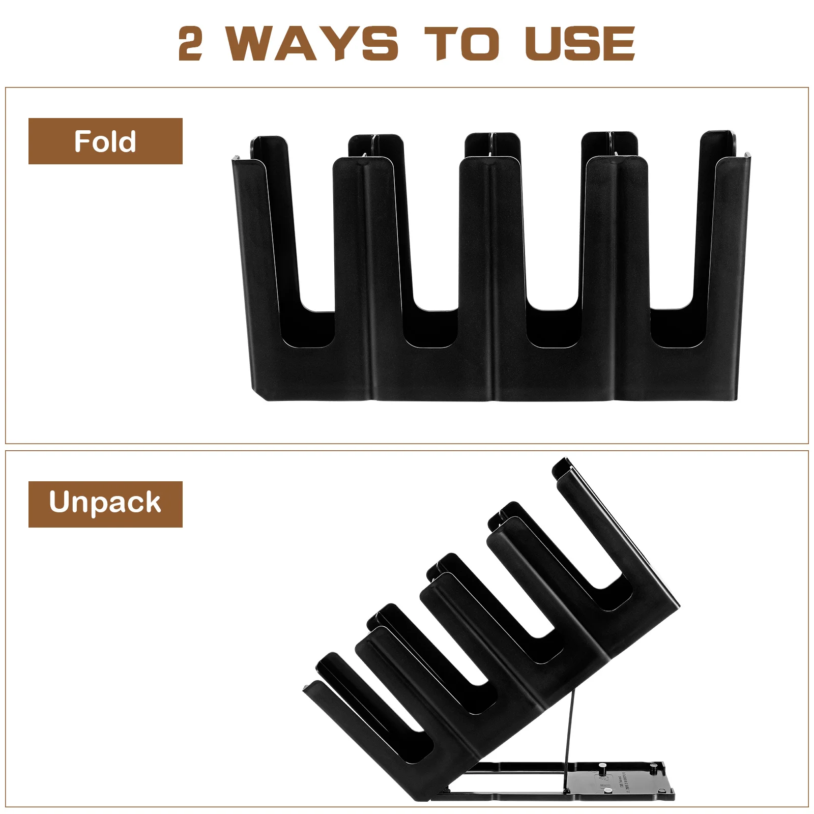 Slanted Four Grid Cup Holder Drinks Storage Rack Plastic for Paper Housewarming Gift Cups Organizer Shelf Stand Practical 3