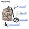 Its Time To Light The Lights Muppets Kermit Cartoon Backpack Middle High College School Student Book Bags Teens Daypack Gift 4