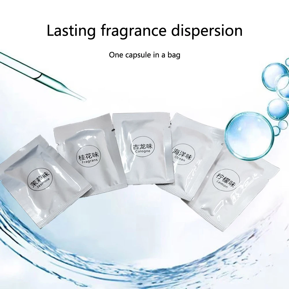 10-50 Pcs Car Air Freshener Fragrant Tablets Accessories Car Flavoring Perfume PE Material Perfume Diffuser Supplement Fragrant
