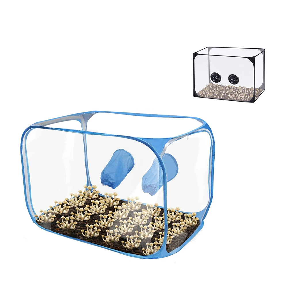 Description Picture 6 of itemMushroom Still Air Box Portable Mushroom Growing Container Pop Up Grow Tent Kit for Mycology Horticulture Supplies Dropship