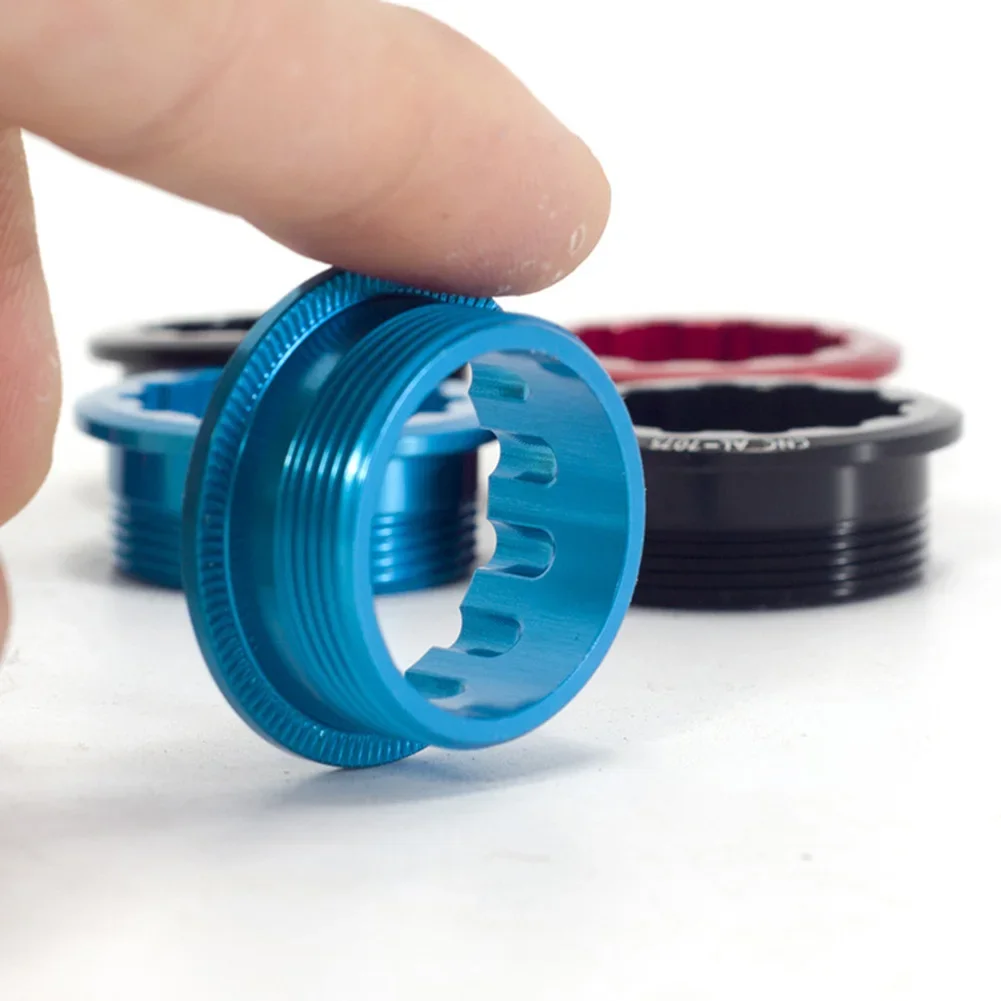 Bicycle Bike MS12 Speed Freewheel Lock Cover Hub Body For M6100 M7100 8100 Cassette Cover Lock Ring Fixing Bolt Accessorie bike freewheel