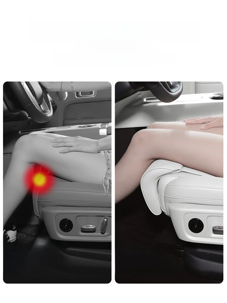 우링 빙푸 홍광 스타라이트 PHEV 클리어 스카이용 유니버셜 카시트 쿠션 및 다리 받침대 패드, 확장형 다리 받침대 자동차 액세서리