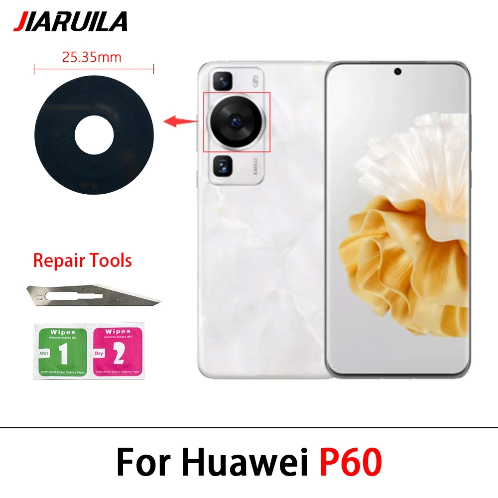 Premium Rear Camera Lens Glass with Adhesive Replacement