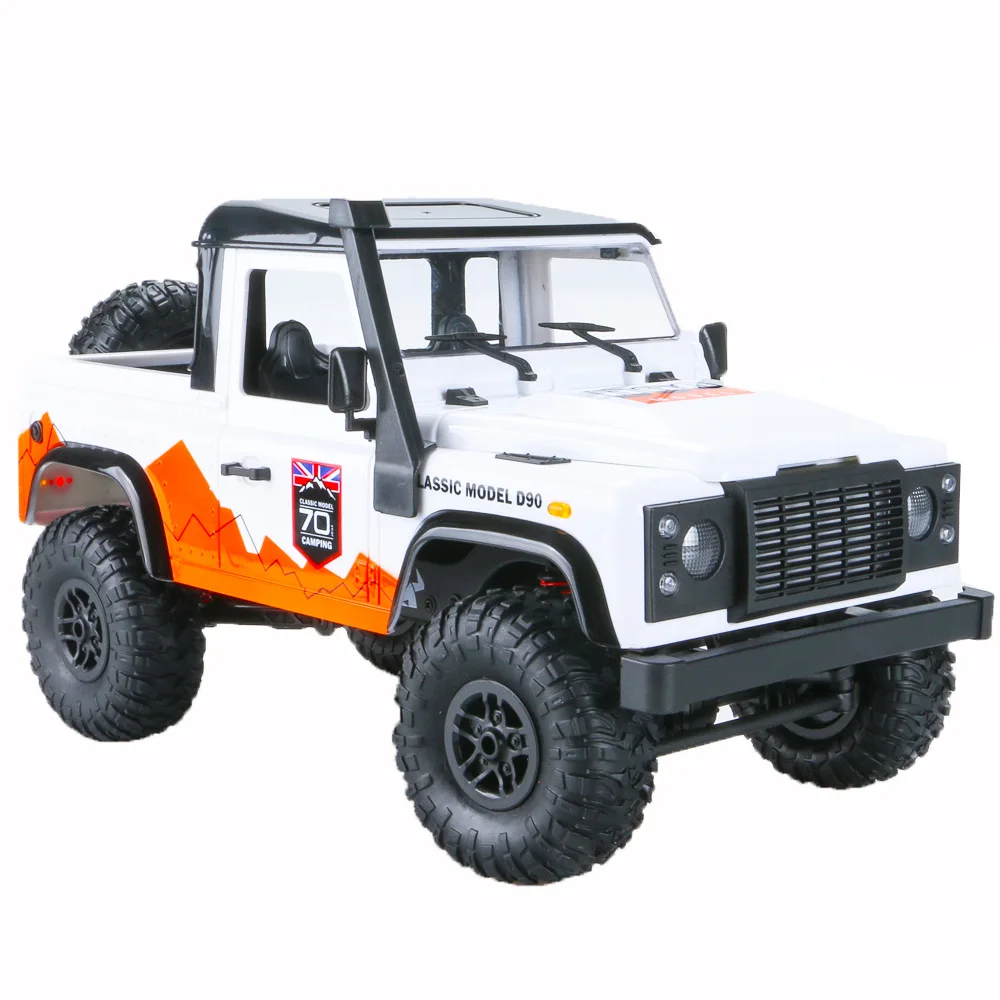 

1:12 Scale MN99A Model RTR Version RC Car 2.4G 4WD Crawler Off-Road Buggy for Land Rover Vehicle Model Pickup Car for Kids Gifts