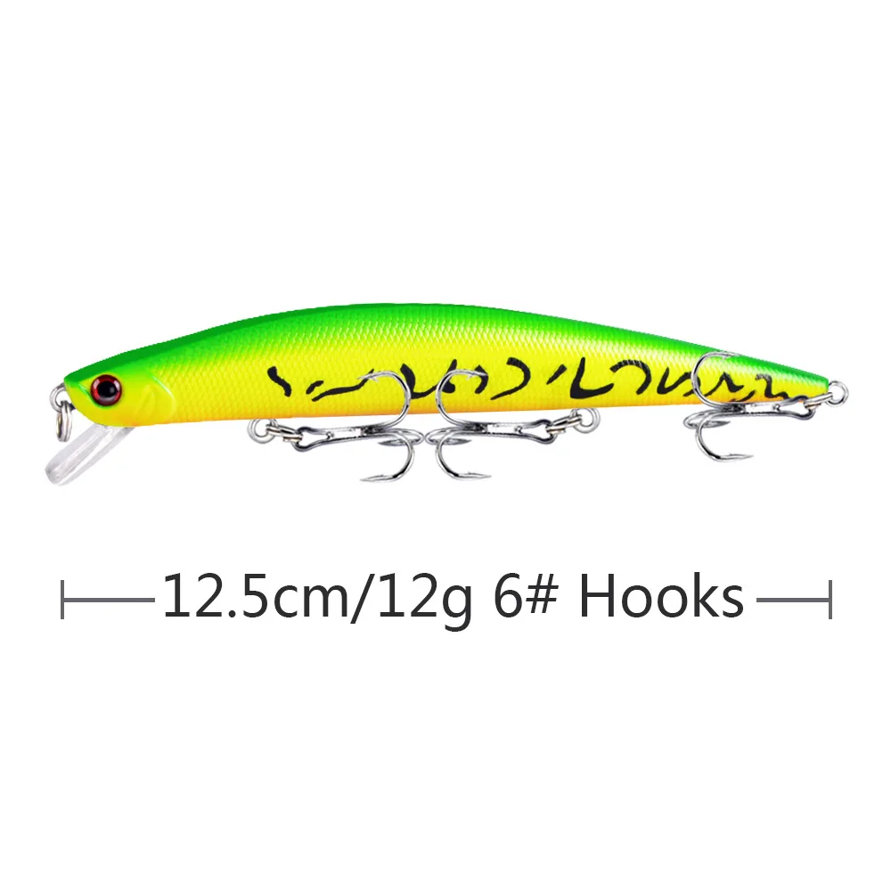 Made In Japan DUO REALIS 12.5SP SW JERKBAITS distance TROUT BASS Lure Fishing Minnow Saltwater Tungsten Twitch Jerk Retrieve 5