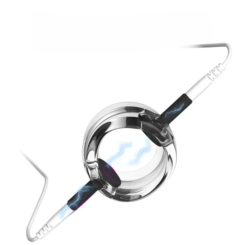 Pulse Massage Medical Themed Cock Rings Electric Shock Penis Rings Massage Body Stimulation Orgasm Sex Toys For Man