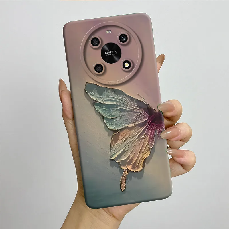 Sweet Painted Soft Silicone Phone Case - Cute Printed Design Cover