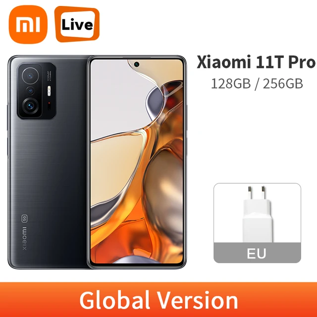 Lançamento Mundial】Versão Global Xiaomi 11T Pro 128/256GB