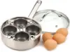 International Endurance® Egg Poacher Set for 4 Eggs | Glass Lid with Steam Vent | Perfectly Poached Eggs | Includes Non-Sti 2
