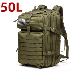 Waterproof Nylon Tactical Backpack (50L (Green))